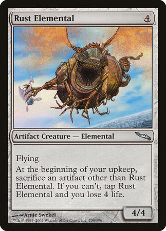 Rust Elemental [Mirrodin] | Tabernacle Games