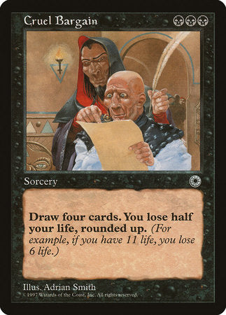 Cruel Bargain [Portal] | Tabernacle Games