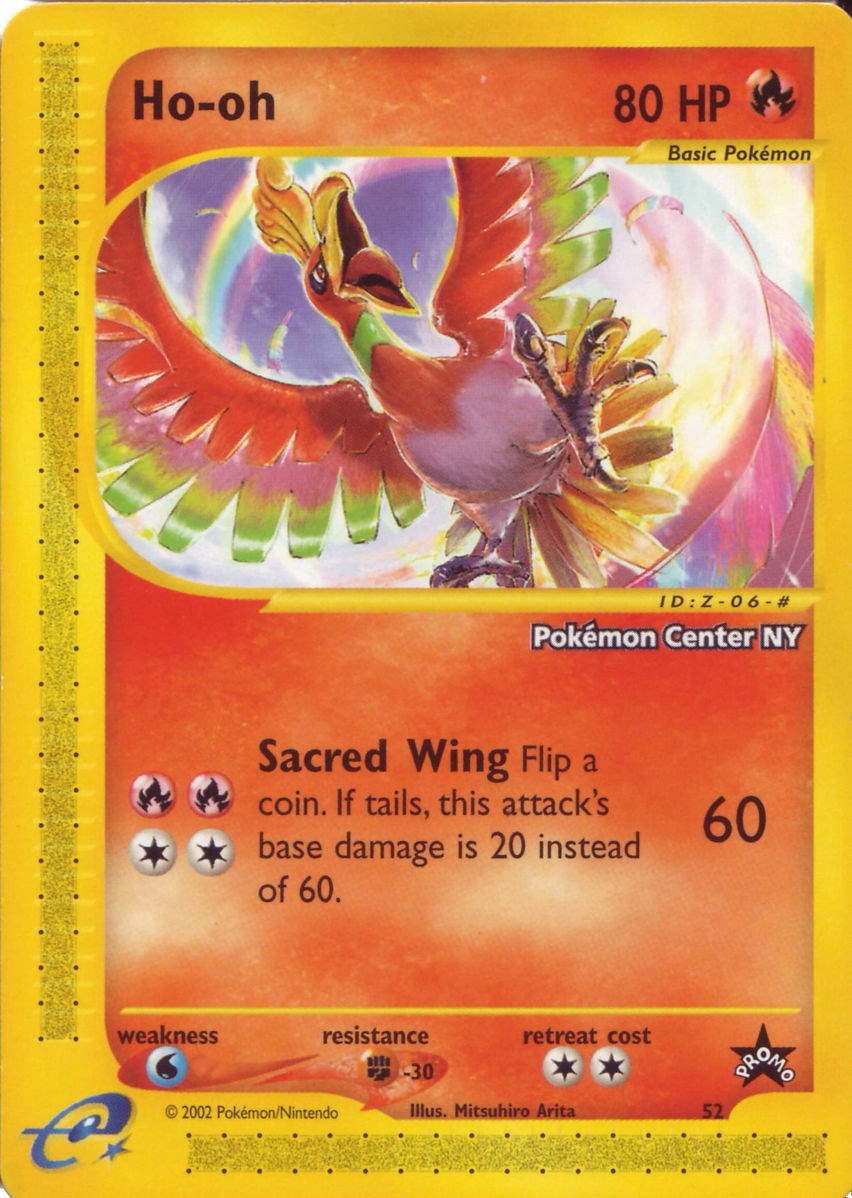 Ho-oh (52) (Pokemon Center NY Promo) [Wizards of the Coast: Black Star Promos] | Tabernacle Games