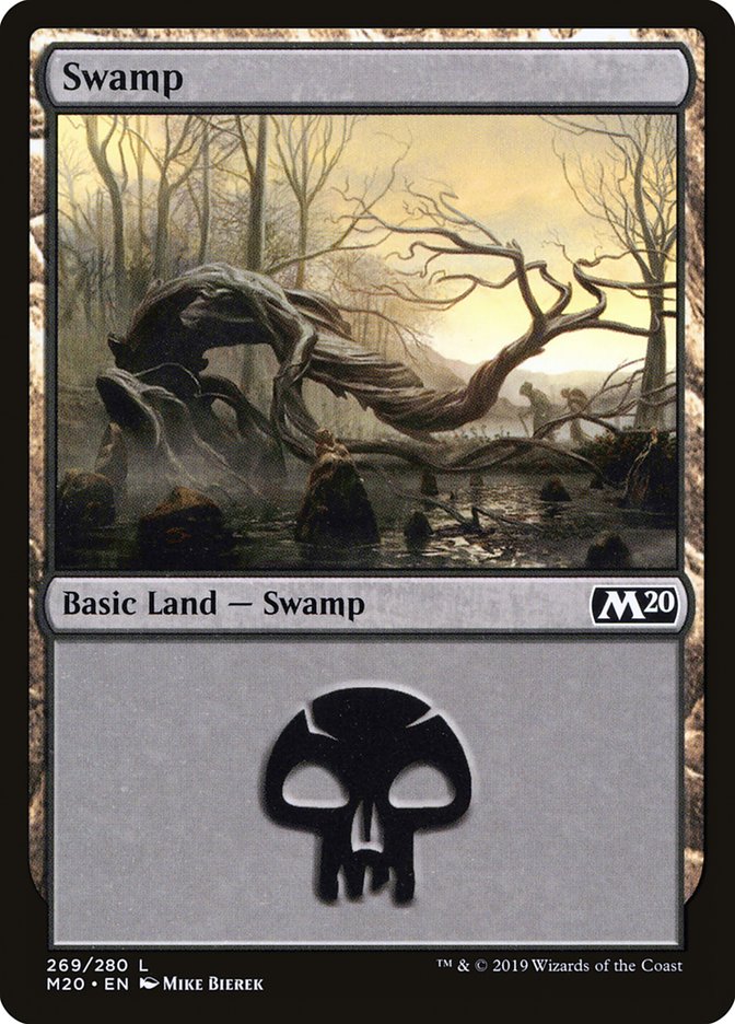 Swamp (#269) [Core Set 2020] | Tabernacle Games