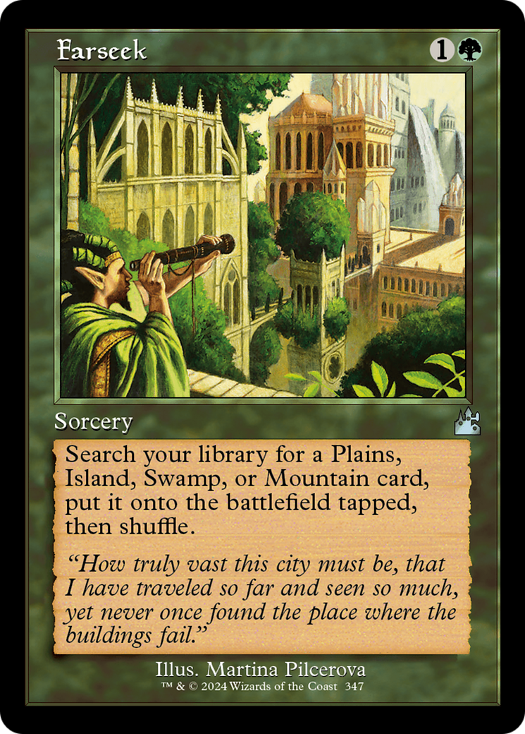 Farseek (Retro Frame) [Ravnica Remastered] | Tabernacle Games