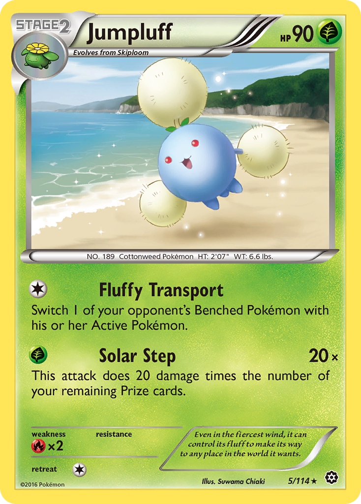 Jumpluff (5/114) [XY: Steam Siege] | Tabernacle Games