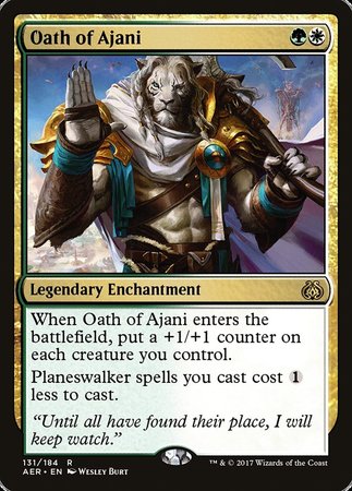 Oath of Ajani [Aether Revolt] | Tabernacle Games