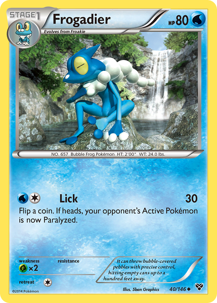 Frogadier (40/146) [XY: Base Set] | Tabernacle Games