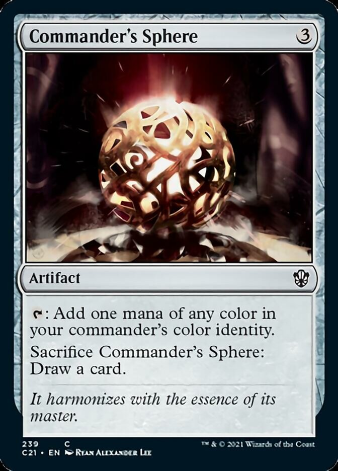 Commander's Sphere [Commander 2021] | Tabernacle Games