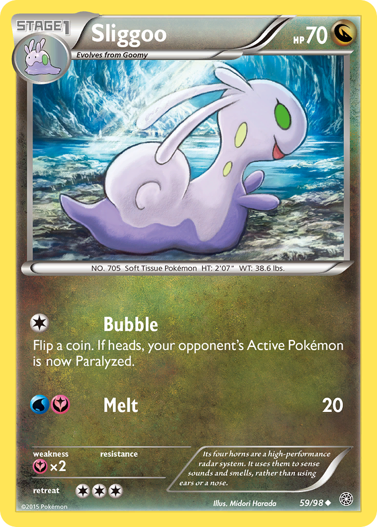 Sliggoo (59/98) [XY: Ancient Origins] | Tabernacle Games