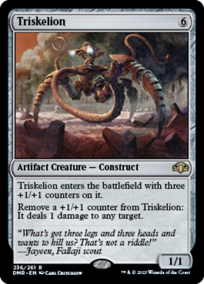 Triskelion [Dominaria Remastered] | Tabernacle Games