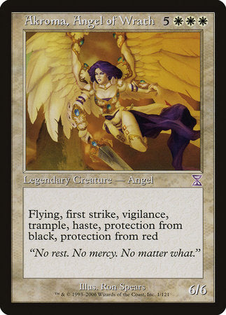 Akroma, Angel of Wrath [Time Spiral Timeshifted] | Tabernacle Games