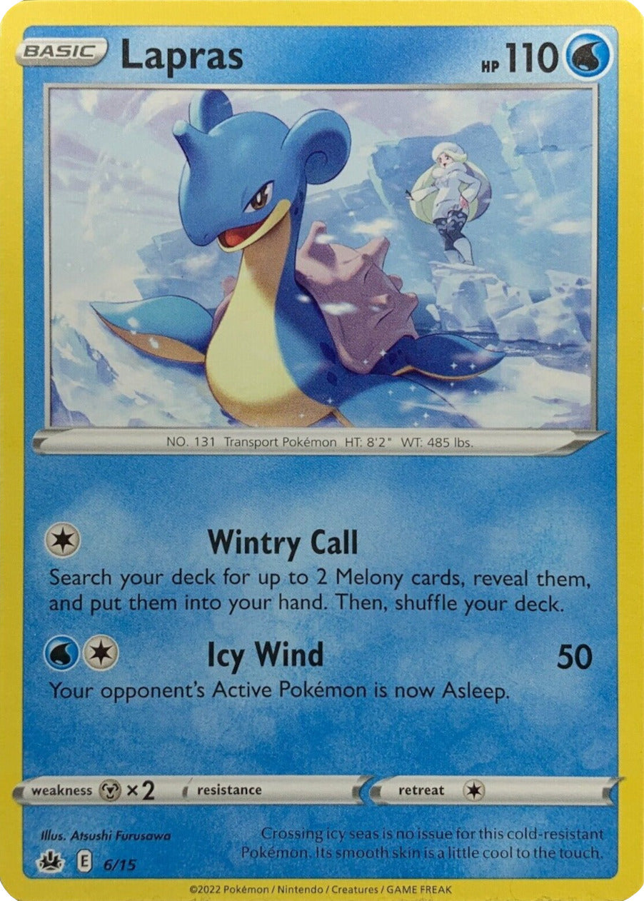 Lapras (6/15) [McDonald's Promos: Match Battle] | Tabernacle Games