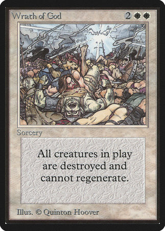 Wrath of God [Limited Edition Beta] | Tabernacle Games