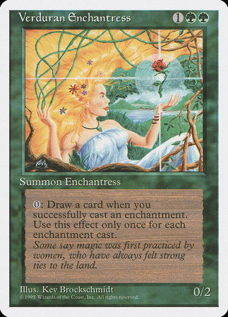 Verduran Enchantress [Fourth Edition] | Tabernacle Games