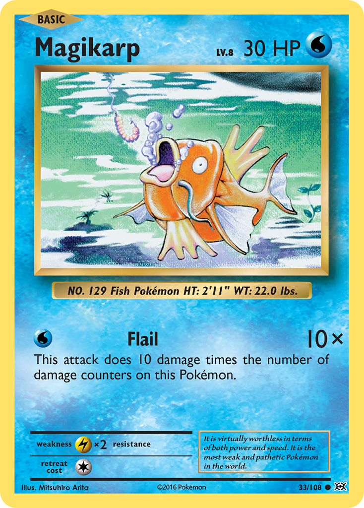 Magikarp (33/108) [XY: Evolutions] | Tabernacle Games