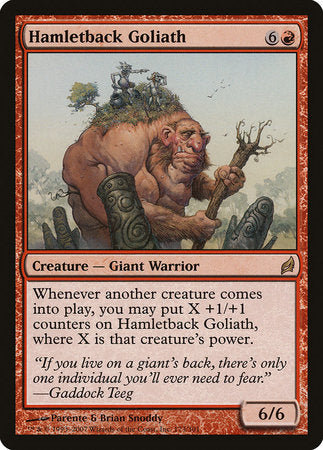 Hamletback Goliath [Lorwyn] | Tabernacle Games