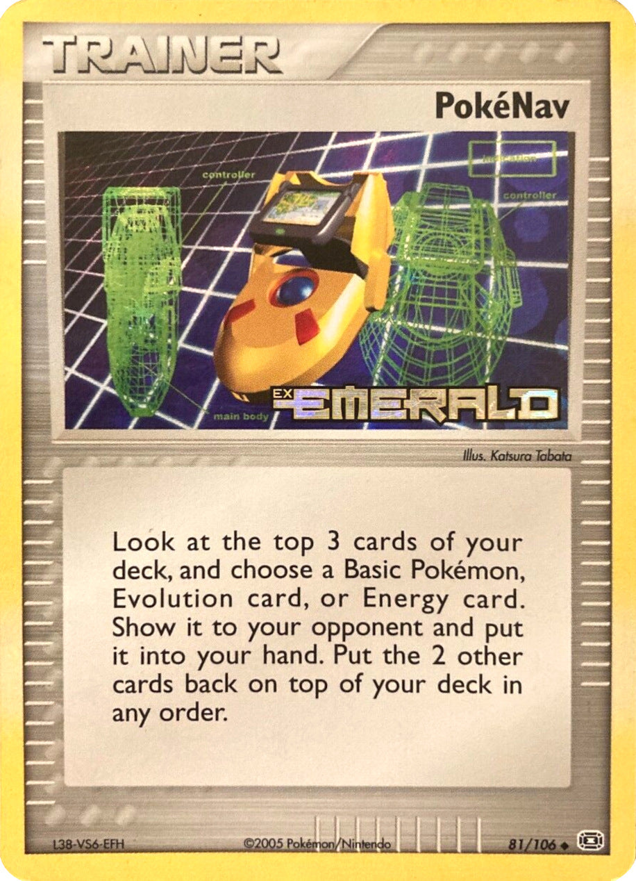 PokeNav (81/106) (Stamped) [EX: Emerald] | Tabernacle Games