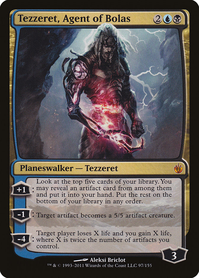 Tezzeret, Agent of Bolas [Mirrodin Besieged] | Tabernacle Games