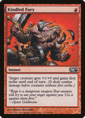 Kindled Fury [Magic 2010] | Tabernacle Games