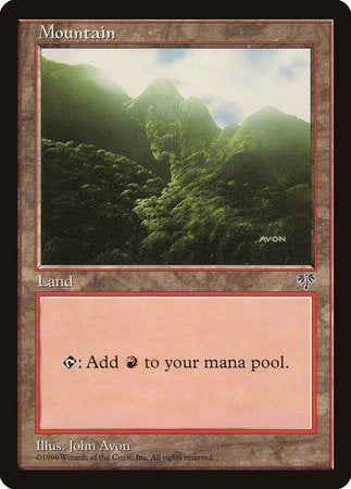 Mountain (Green) [Mirage] | Tabernacle Games