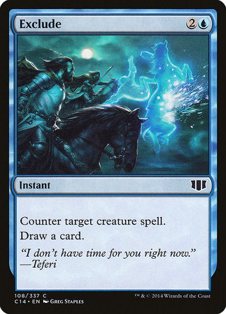 Exclude [Commander 2014] | Tabernacle Games