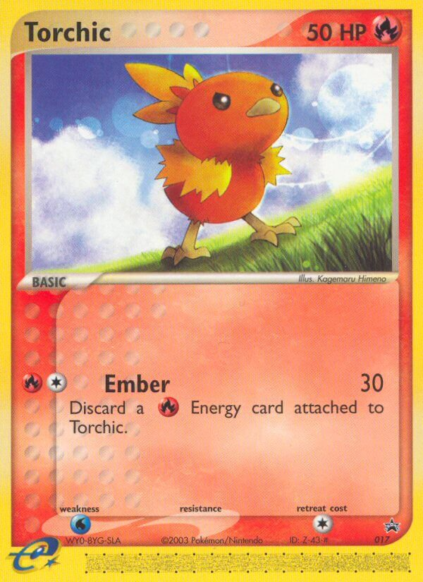 Torchic (017) [Nintendo: Black Star Promos] | Tabernacle Games