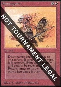 Disintegrate (IE) [International Edition] | Tabernacle Games