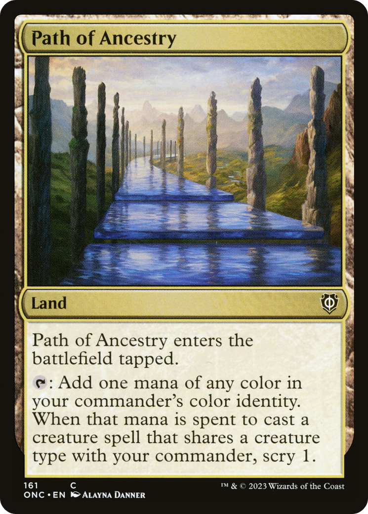 Path of Ancestry [Phyrexia: All Will Be One Commander] | Tabernacle Games