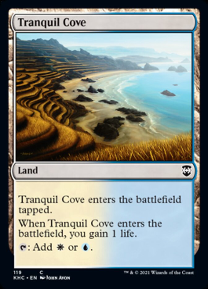 Tranquil Cove [Kaldheim Commander] | Tabernacle Games