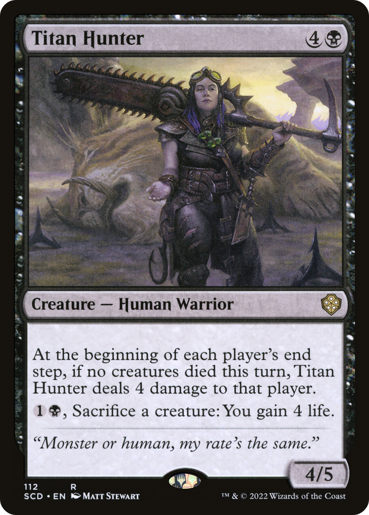 Titan Hunter [Starter Commander Decks] | Tabernacle Games