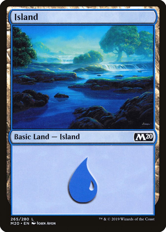 Island (#265) [Core Set 2020] | Tabernacle Games