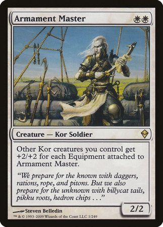 Armament Master [Zendikar] | Tabernacle Games