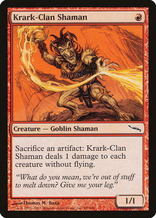 Krark-Clan Shaman [Mirrodin] | Tabernacle Games