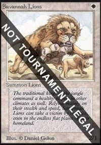 Savannah Lions (CE) [Collector's Edition] | Tabernacle Games
