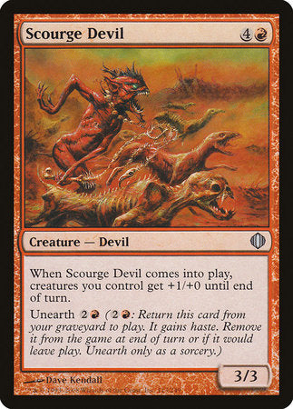 Scourge Devil [Shards of Alara] | Tabernacle Games