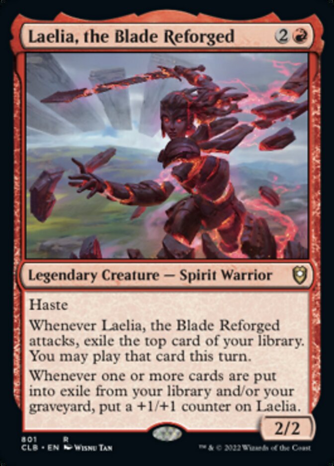 Laelia, the Blade Reforged [Commander Legends: Battle for Baldur's Gate] | Tabernacle Games