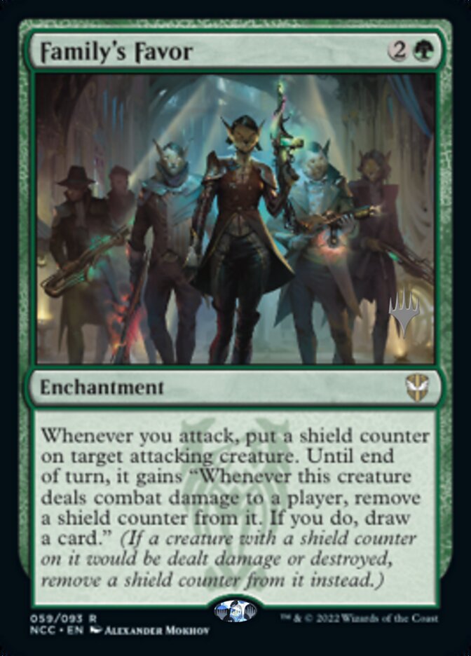 Family's Favor (Promo Pack) [Streets of New Capenna Commander Promos] | Tabernacle Games