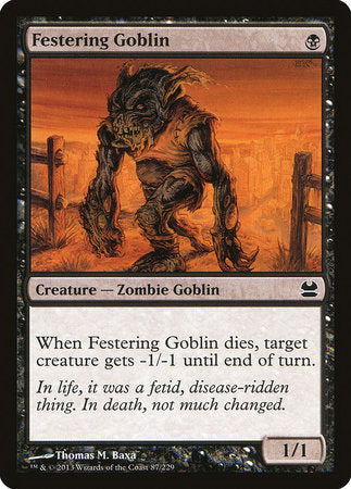Festering Goblin [Modern Masters] | Tabernacle Games