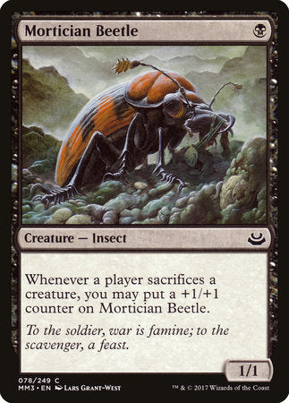 Mortician Beetle [Modern Masters 2017] | Tabernacle Games