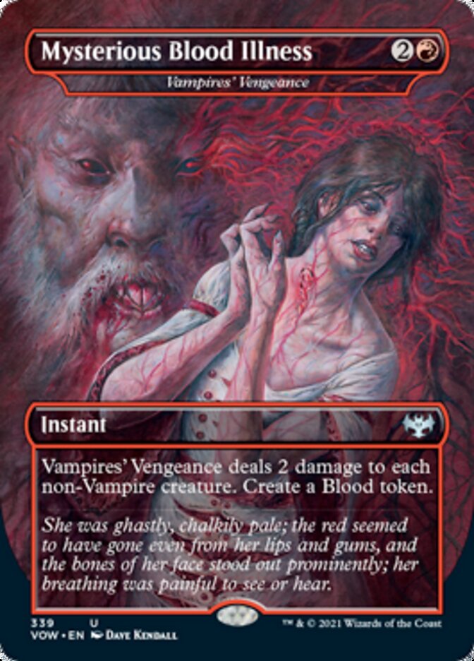 Vampires' Vengeance - Mysterious Blood Illness [Innistrad: Crimson Vow] | Tabernacle Games