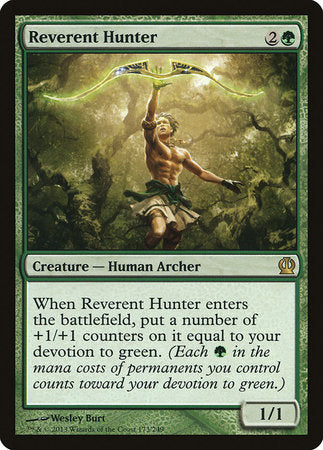 Reverent Hunter [Theros] | Tabernacle Games