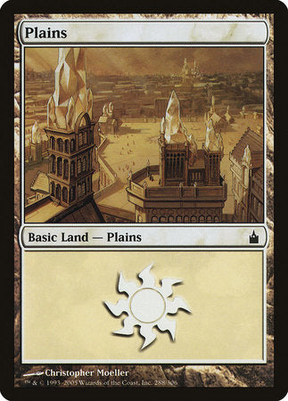 Plains (288) [Ravnica: City of Guilds] | Tabernacle Games