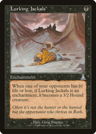 Lurking Jackals [Urza's Destiny] | Tabernacle Games