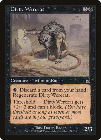 Dirty Wererat [Odyssey] | Tabernacle Games