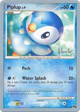 Piplup LV.9 (15/17) (Empotech - Dylan Lefavour) [World Championships 2008] | Tabernacle Games