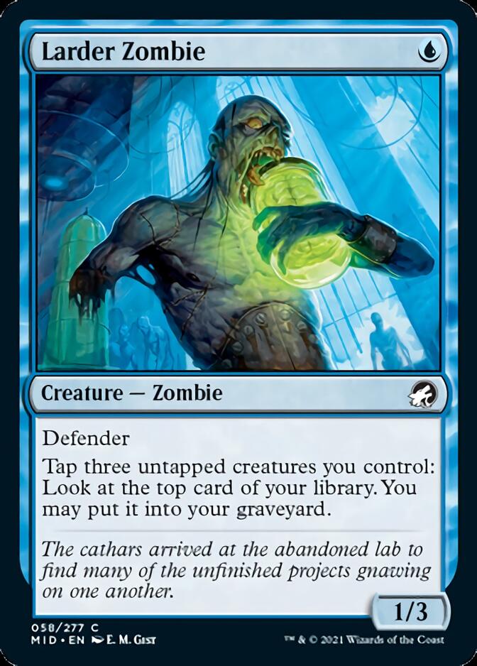Larder Zombie [Innistrad: Midnight Hunt] | Tabernacle Games