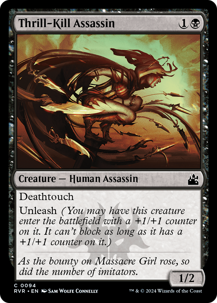 Thrill-Kill Assassin [Ravnica Remastered] | Tabernacle Games