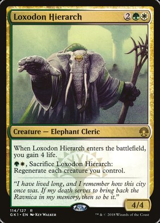 Loxodon Hierarch [GRN Guild Kit] | Tabernacle Games