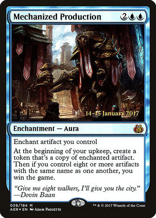 Mechanized Production [Aether Revolt Promos] | Tabernacle Games