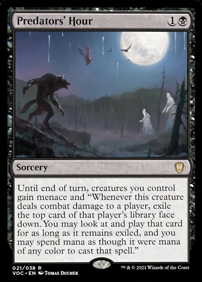 Predators' Hour [Innistrad: Crimson Vow Commander] | Tabernacle Games