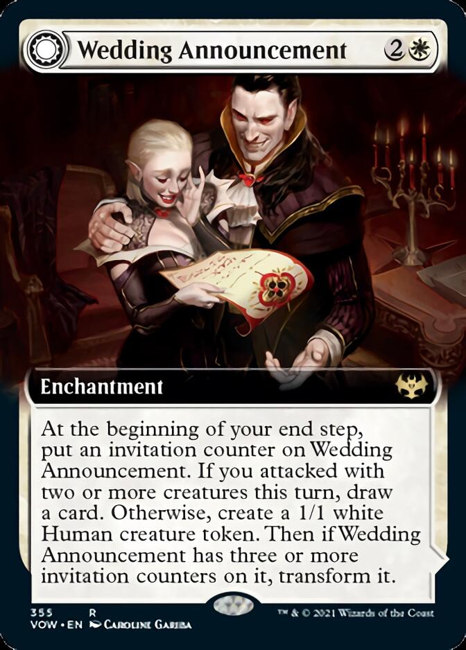 Wedding Announcement // Wedding Festivity (Extended) [Innistrad: Crimson Vow] | Tabernacle Games