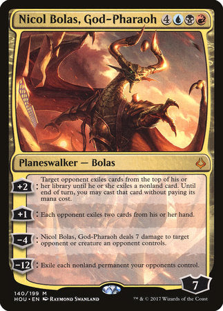Nicol Bolas, God-Pharaoh [Hour of Devastation] | Tabernacle Games
