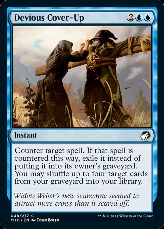 Devious Cover-Up [Innistrad: Midnight Hunt] | Tabernacle Games